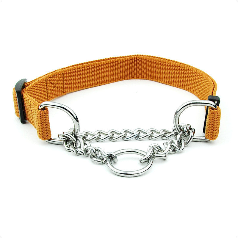 Large dog chain collar