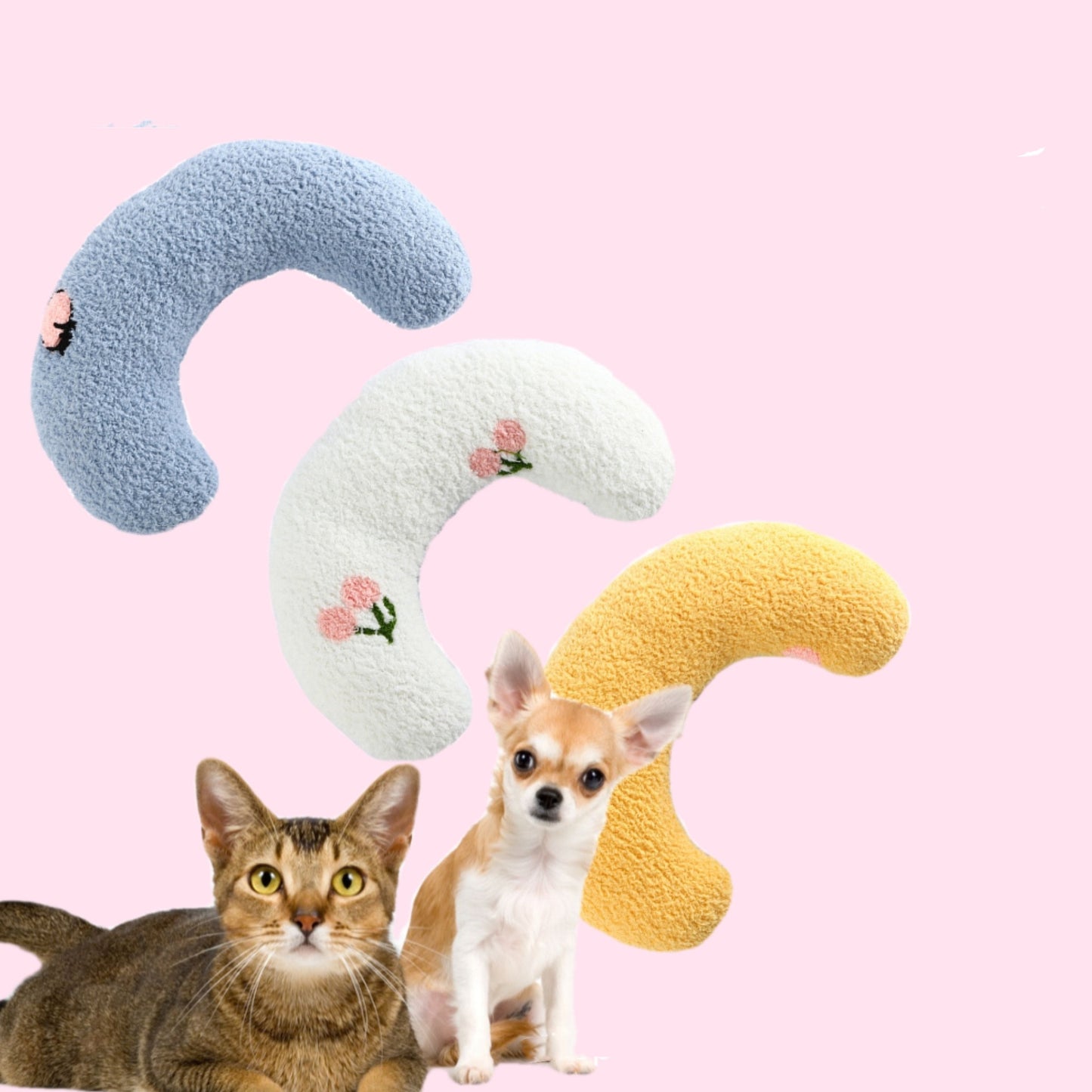 Pets Pillow Kitten Headrest Dog Sleeping Pillow