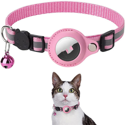 Reflective  Waterproof  Collar For Airtag Cat/Small Dog