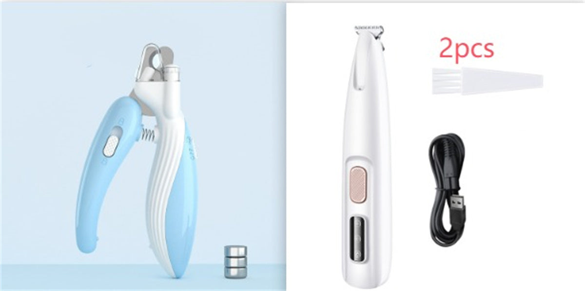 Dog Paw Trimmer With LED Light Fully Waterproof