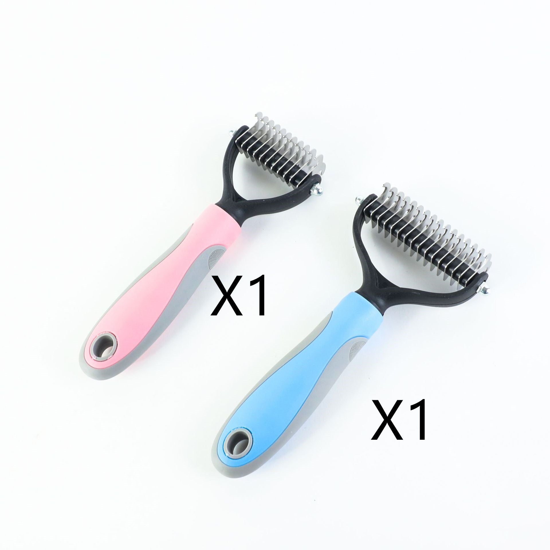 Stainless Double-sided Pet Brush Hair Removal Comb  Dematting