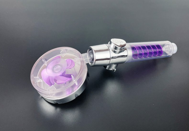 Supercharged Shower Head Twin-turbo