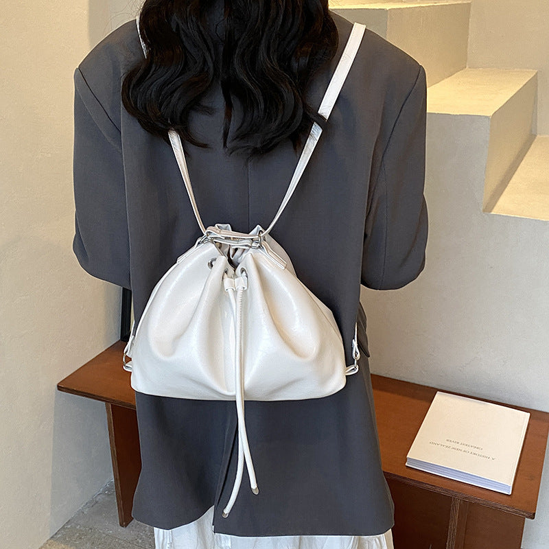 New Simple Fashion Large-capacity Bucket Bag