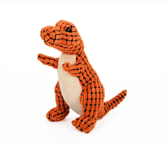 Dinosaur Pet Toys / Plush Stuffing Squeakers