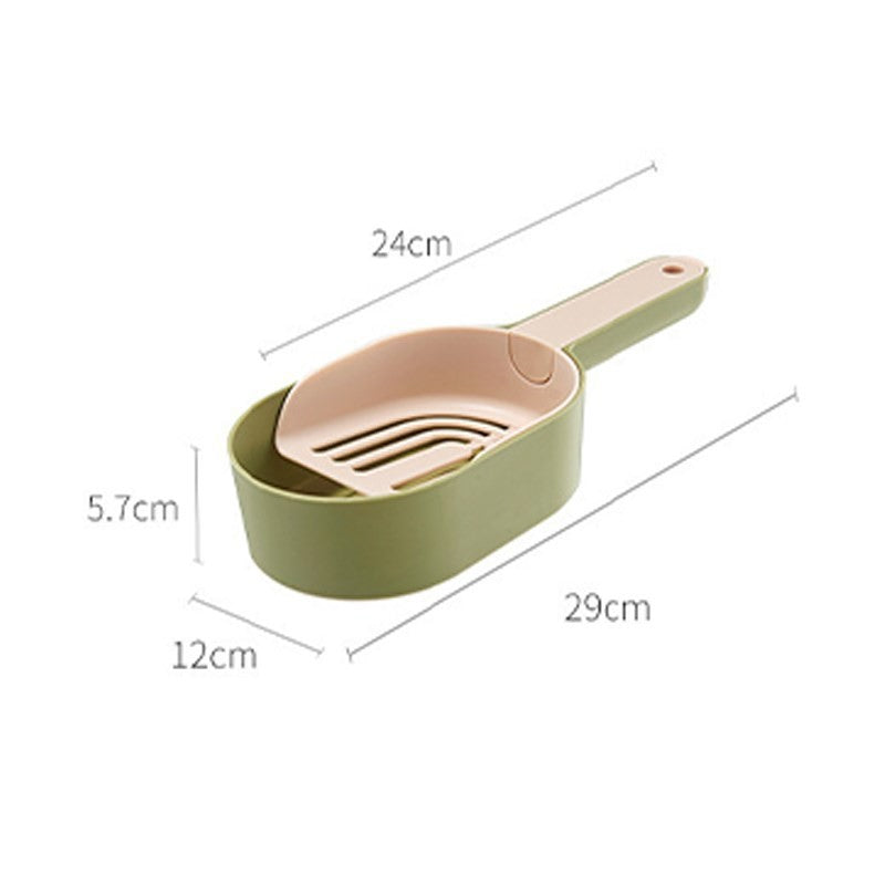 Cat Litter Scoop Self-cleaning Shovel