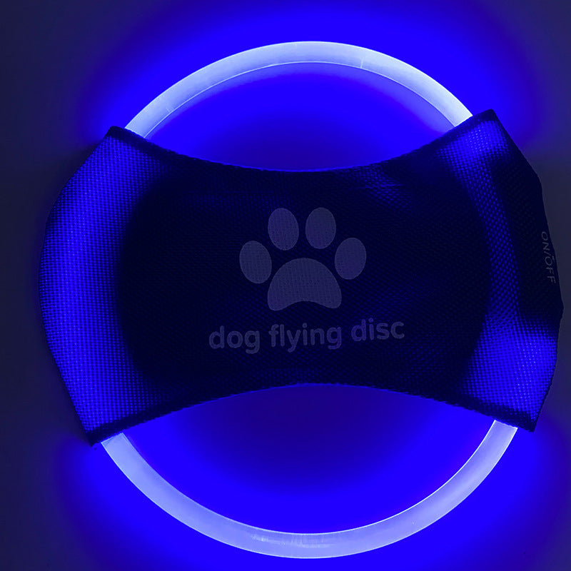 Flying Discs Dog Toy. LED