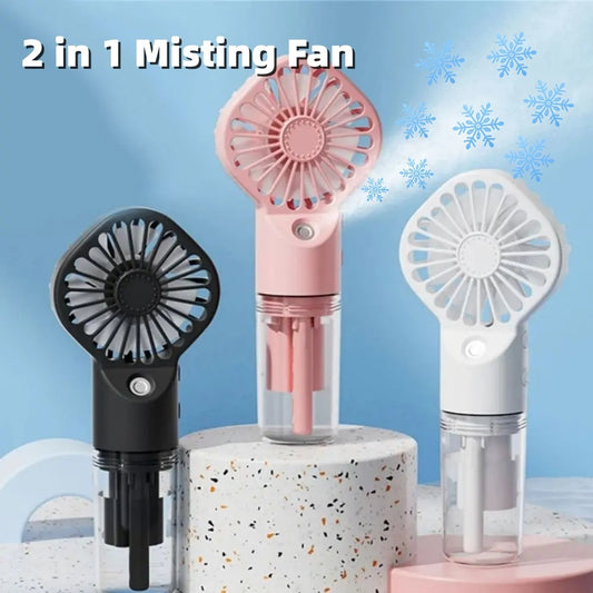 Usb Charging Portable Fan Icy And Refreshing Fan
