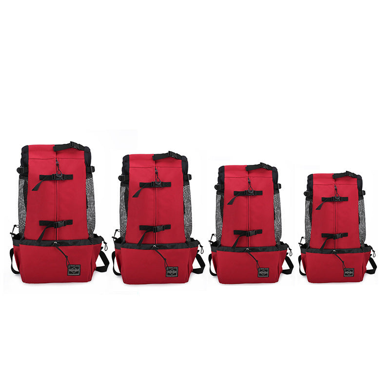Backpack Double Shoulder Portable Travel Backpack Dog Carrier
