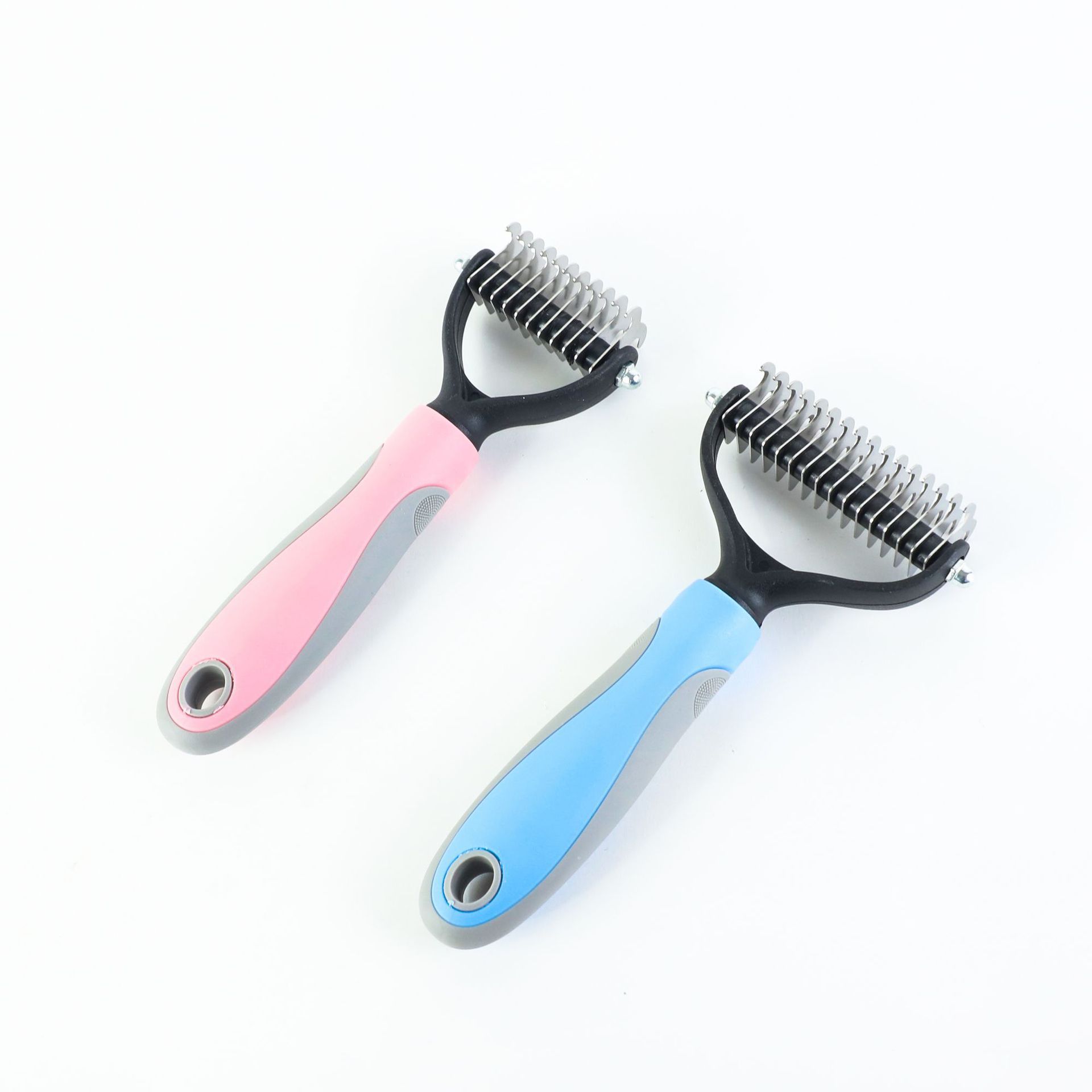 Stainless Double-sided Pet Brush Hair Removal Comb  Dematting