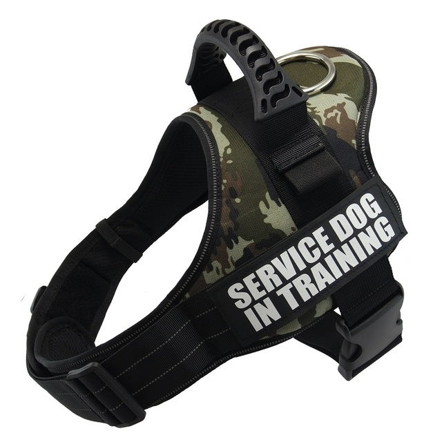 Personalized Custom Reflective Breathable Dog Harness/ NO PULL Adjustable