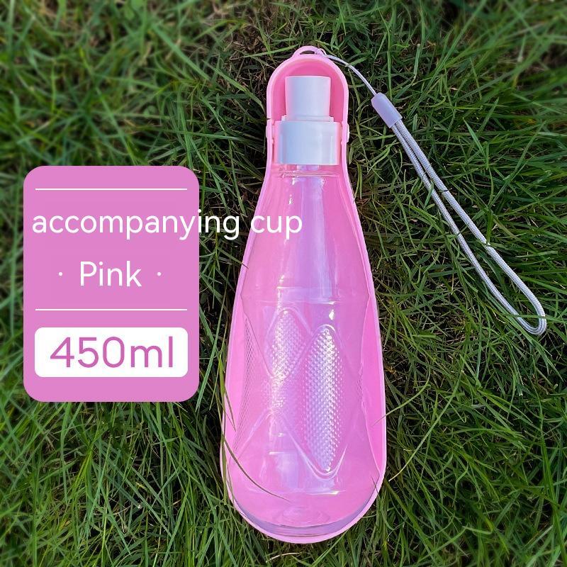 Pet Water Cup Portable Folding Dog Water Bottle 550ml