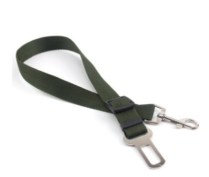 Fixed Strap Polyester Dog Seat Belt Restraint