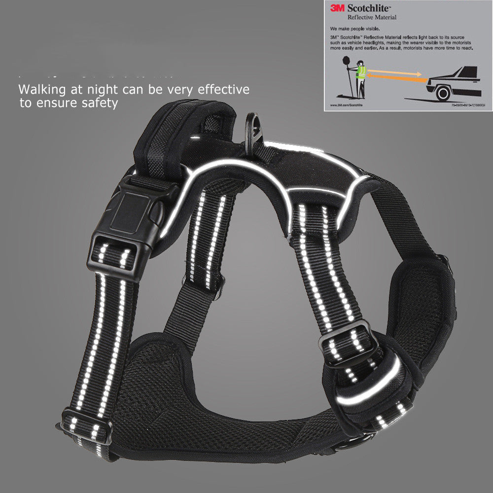 Dog Harness No Pull Breathable Reflective  Vest
