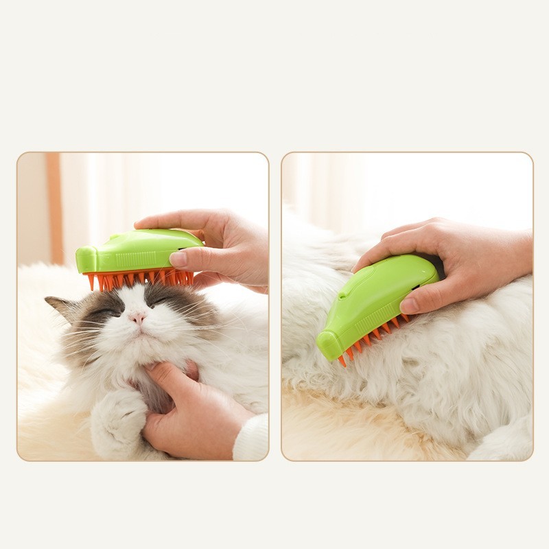 3 In 1 Pet Steam Brush Massage Beauty Comb