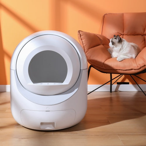 Smart Automatic Cat Litter Box,Automatic Scooping And Odor Removal, App Control