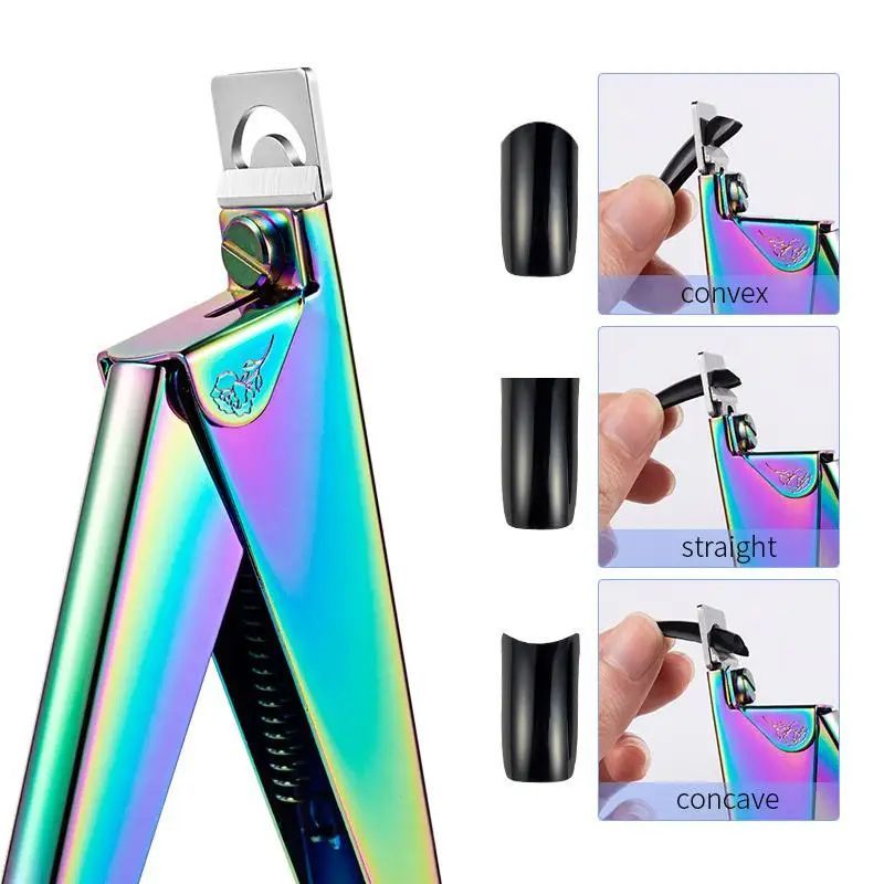 Stainless Steel UV Gel False Nail Tips Trimmer