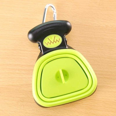 Foldable Pooper Scooper With 1 Roll Decomposable bags