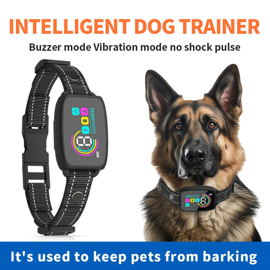 Smart Automatic Rechargeable Anti Barking Dog Collar