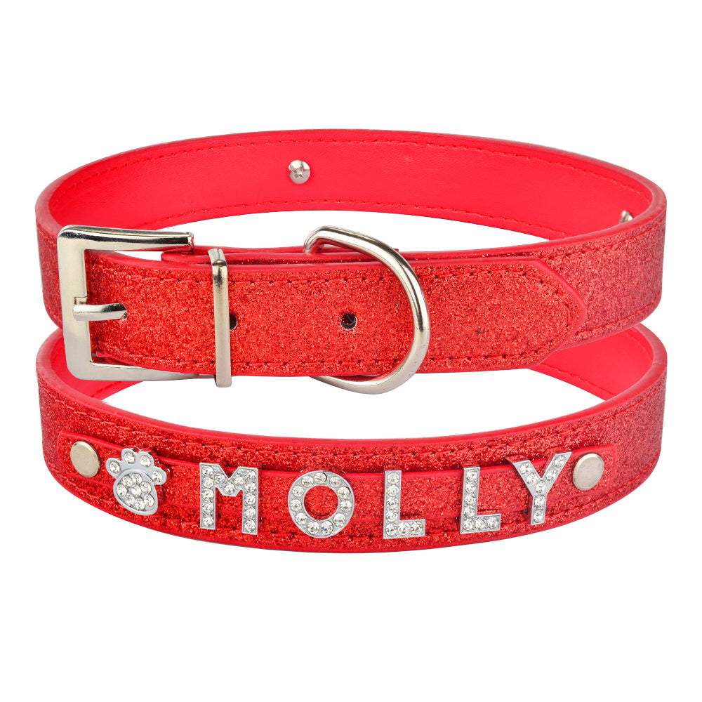 DIY Alphabet Dog Name Collar