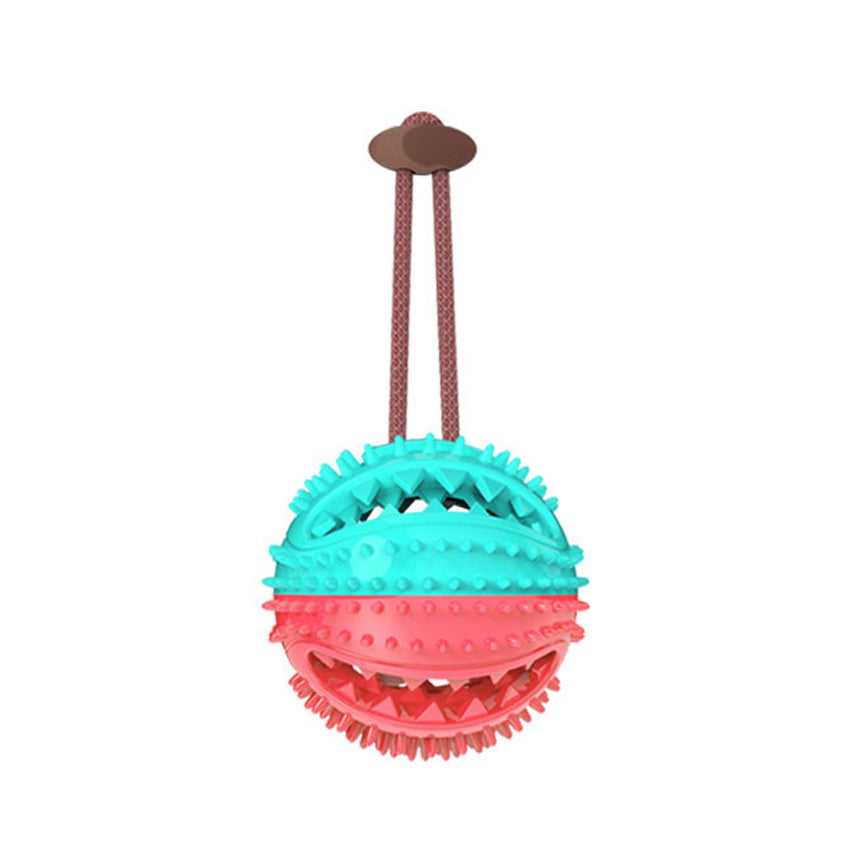 Silicon Suction Cup Tug Interactive Dog Ball