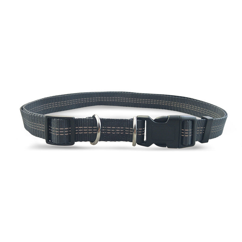 Reflective pull dog leash double elastic