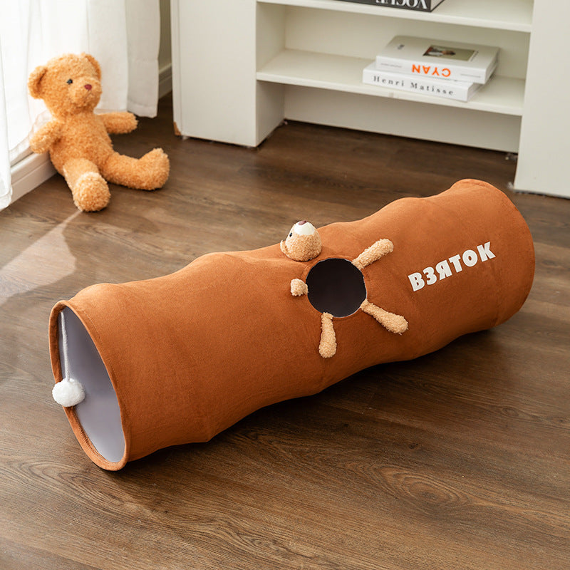 Cat Tunnel Straight Foldable Toy