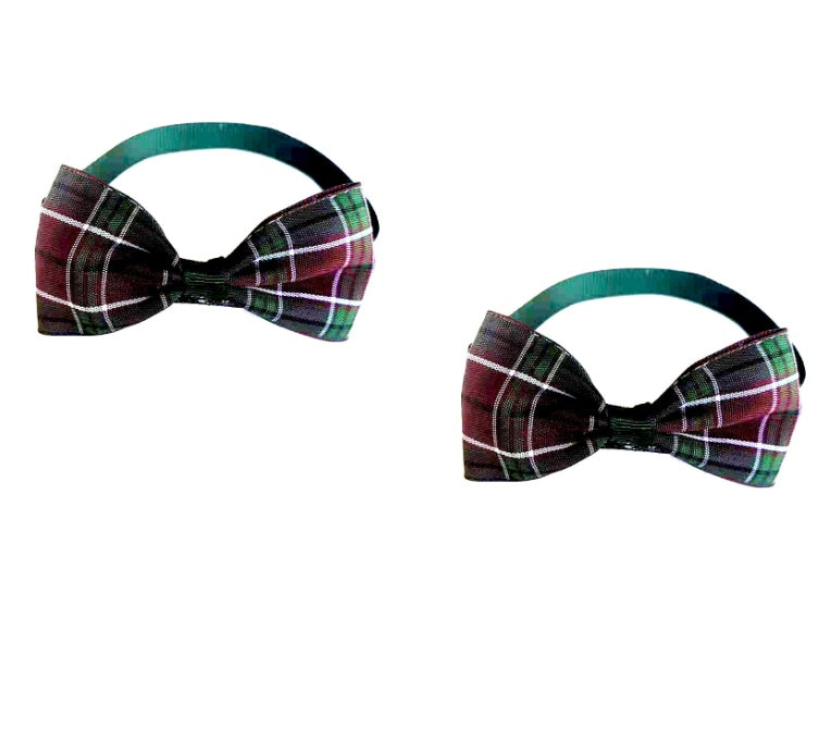 Plaid Tie Cat Dog