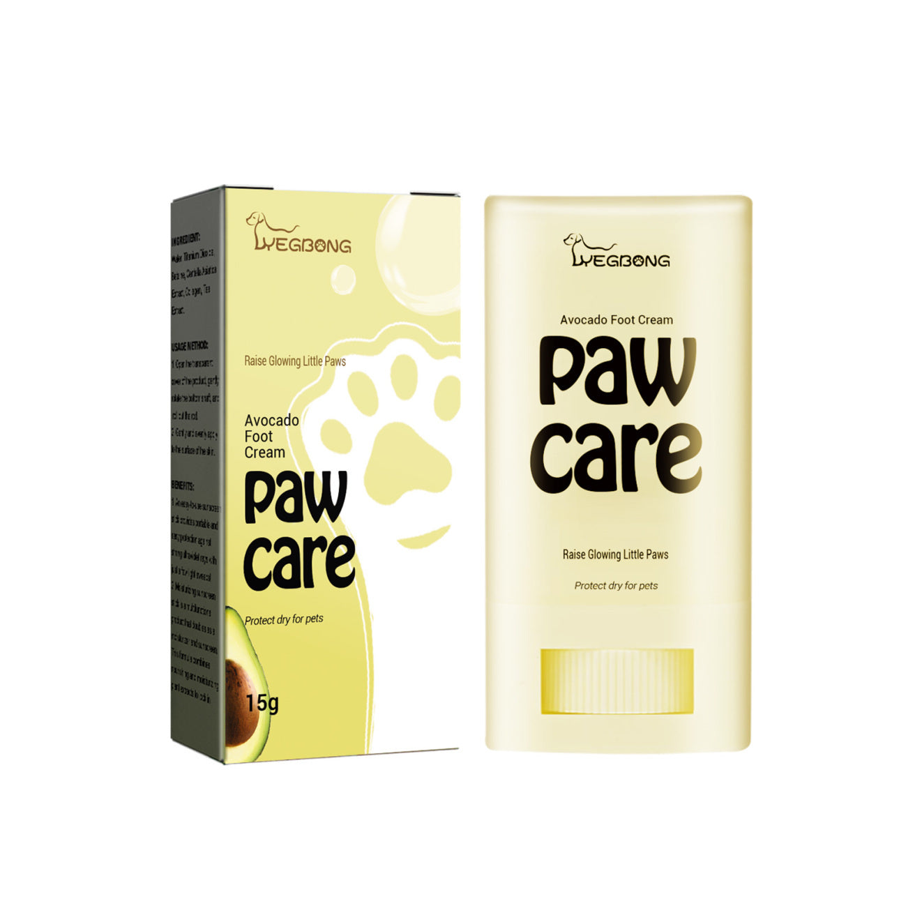 Avocado Foot Balm Pet Cat & Dog Foot Cleansing Care, Moisturizing And Crack-proof Care