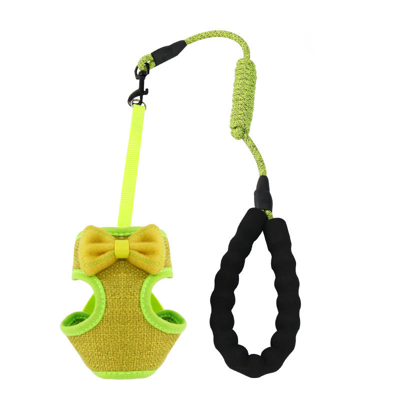 Cat chest and back leash