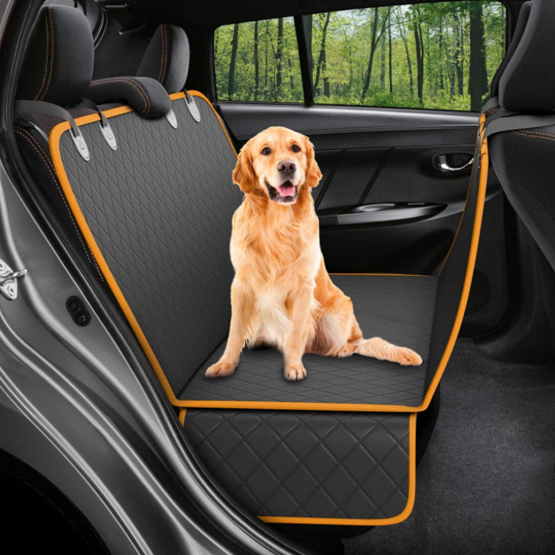 Pet Carrier Hammock Seat Protector With Zipper And Pocket