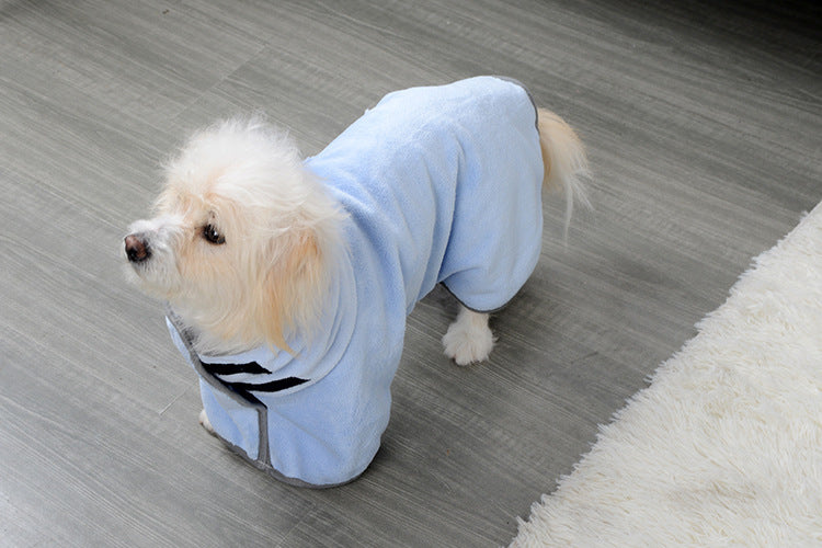 Quick-drying Pet Absorbent Bathrobe Towel