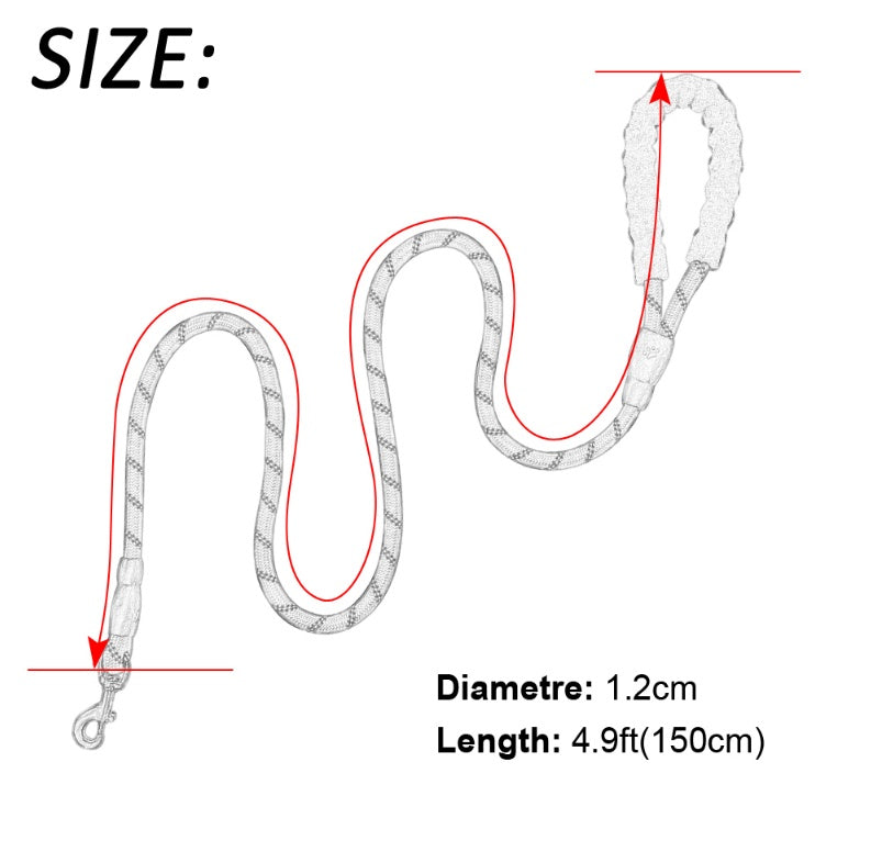 Reflective Dog Leash For Small Medium Large Dogs