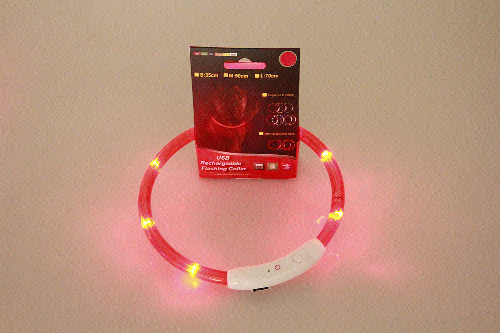 Flashing Collar USB Rechargeable