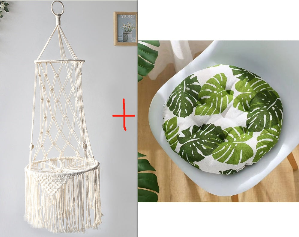 Macrame Hanging Cat Bed