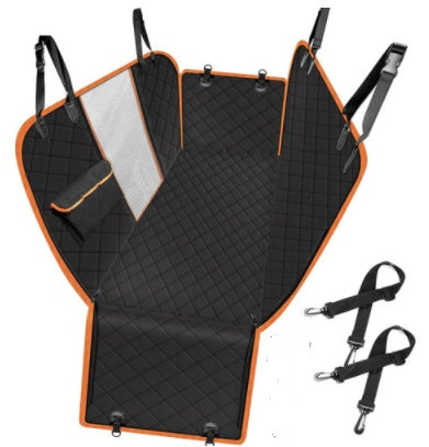 Pet Carrier Hammock Seat Protector With Zipper And Pocket