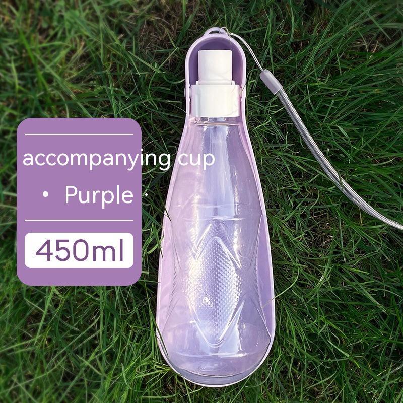 Pet Water Cup Portable Folding Dog Water Bottle 550ml