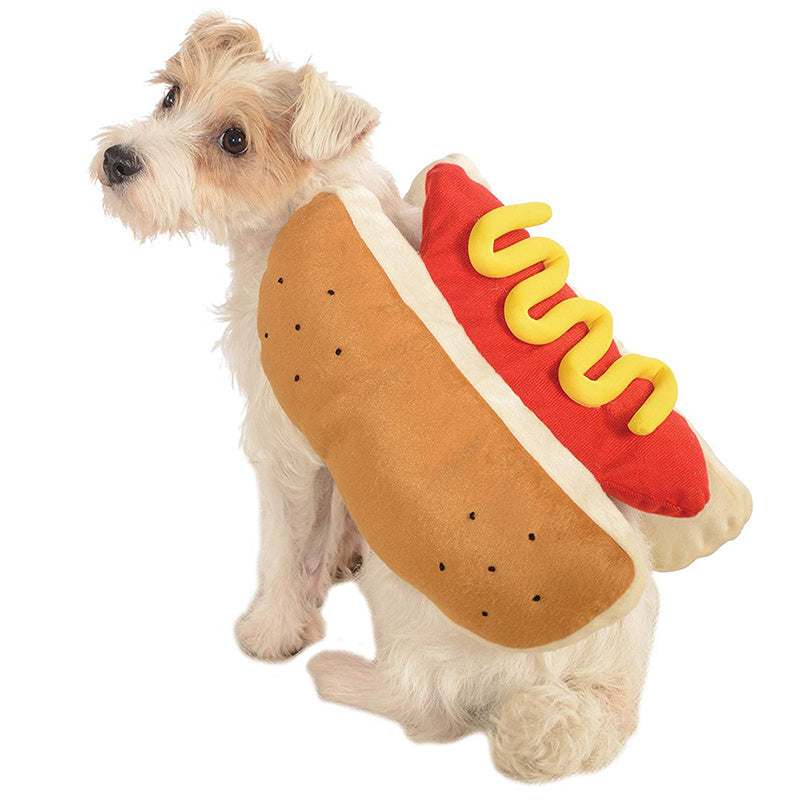 Funny  Costumes For Dogs  Hot Dog