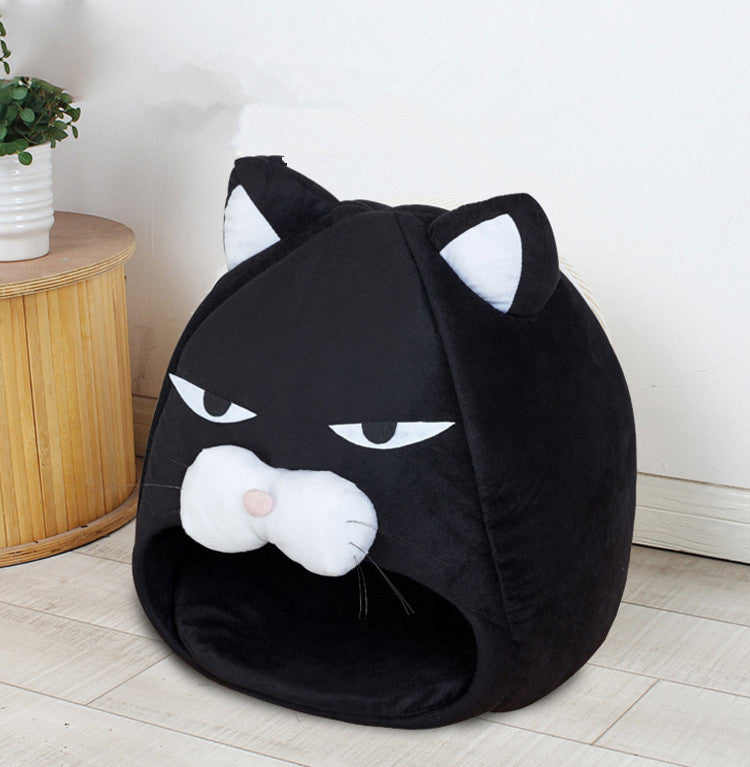 Cat House Bed Cat Litter Mat Sleeping Nest