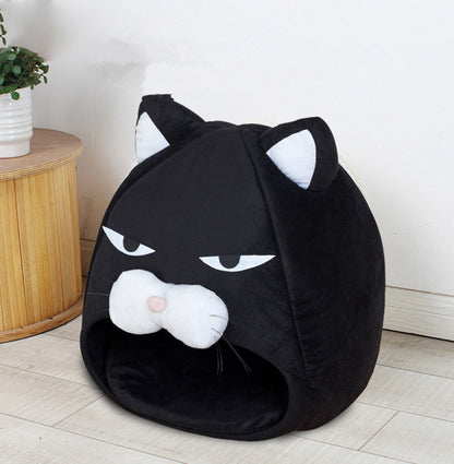 Cat House Bed Cat Litter Mat Sleeping Nest