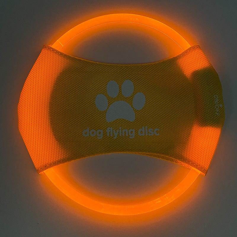 Flying Discs Dog Toy. LED