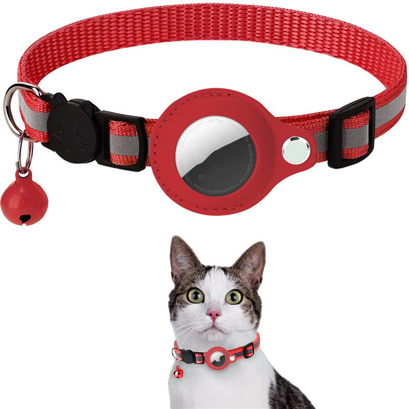 Reflective  Waterproof  Collar For Airtag Cat/Small Dog