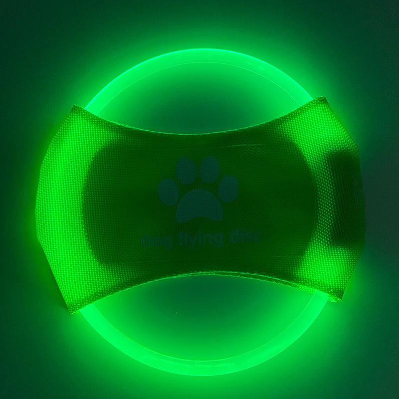 Flying Discs Dog Toy. LED