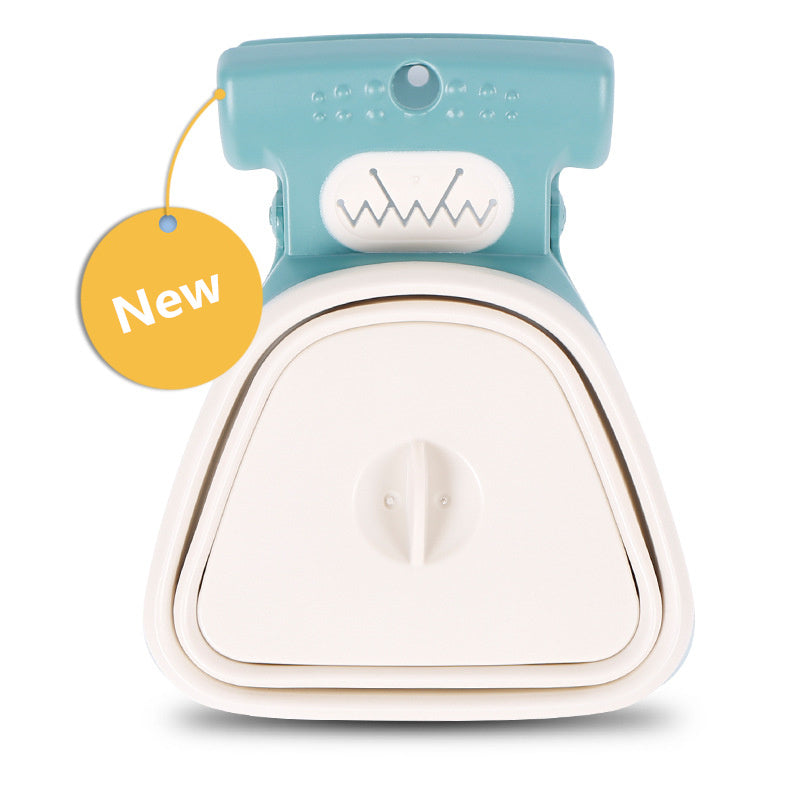 Foldable Pooper Scooper With 1 Roll Decomposable bags