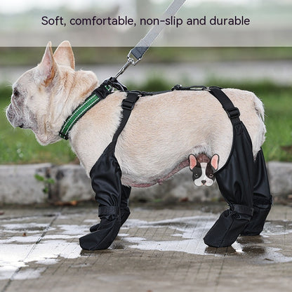Waterproof Dog Shoes Adjustable