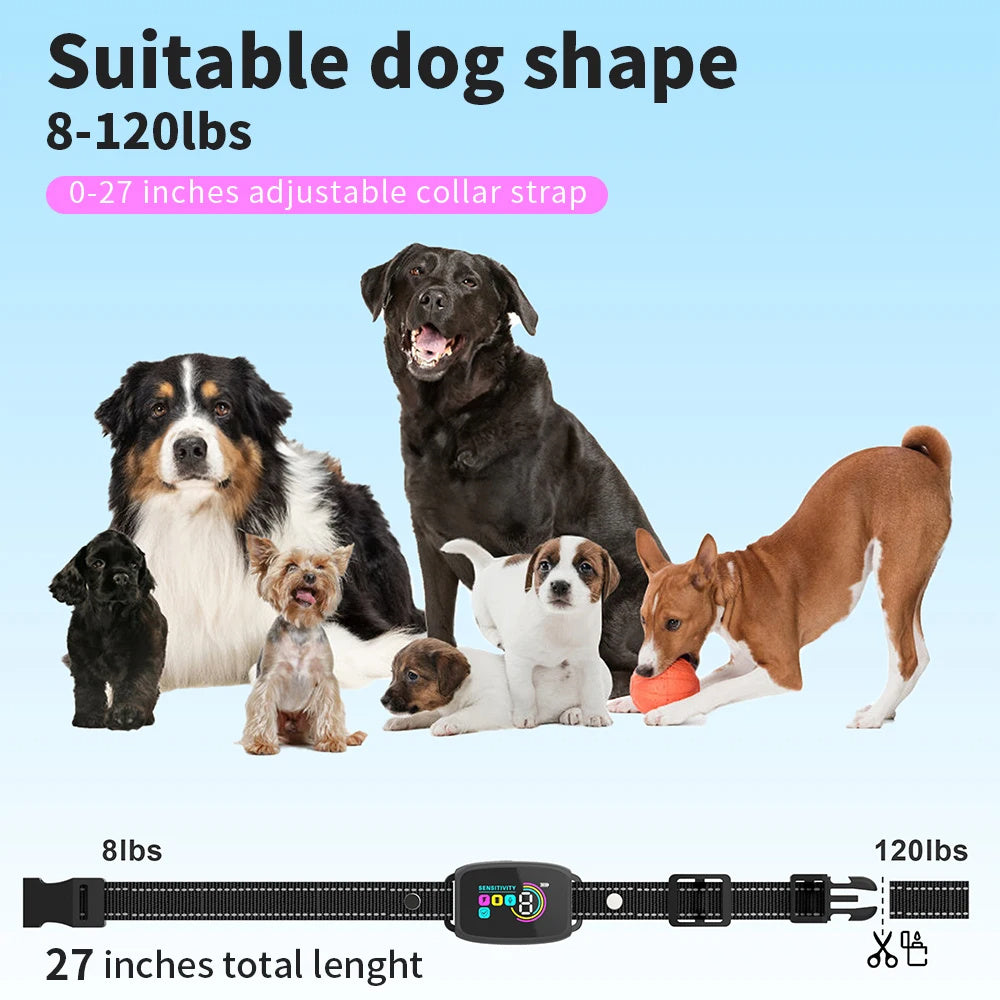Smart Automatic Rechargeable Anti Barking Dog Collar
