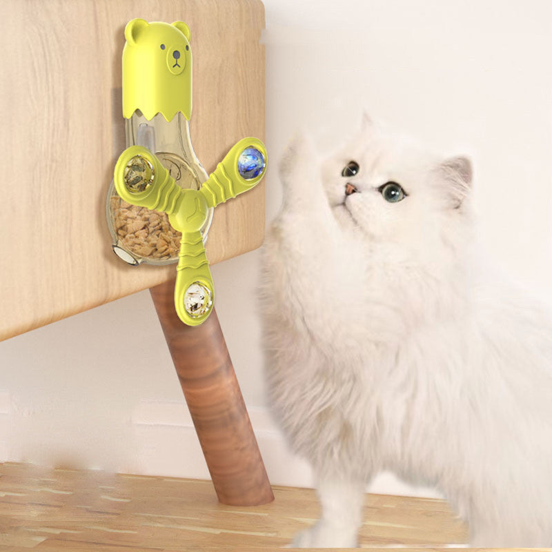 Pet Cat Toy Light-emitting Sound Rotating Multi-function