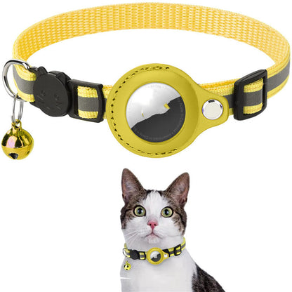 Reflective  Waterproof  Collar For Airtag Cat/Small Dog