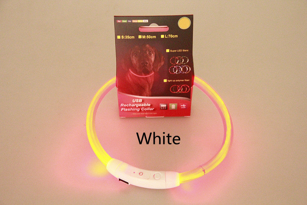 Flashing Collar USB Rechargeable