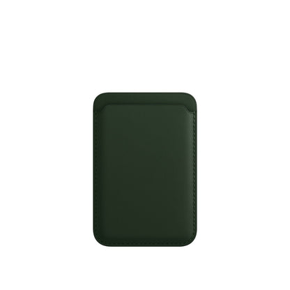 Magnetic Luxury Leather Card Holder Wallet