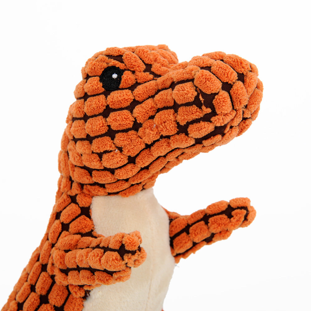 Dinosaur Pet Toys / Plush Stuffing Squeakers